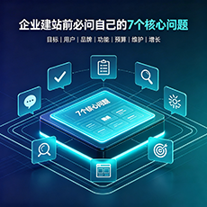 山南建站-企业建站前必问的7个核心问题 - 网站建设规划指南