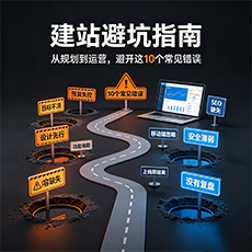山南建站-建站避坑指南：从规划到运营，避开这10个常见错误