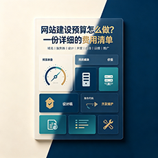 山南建站-网站建设预算怎么做？一份详细的费用清单