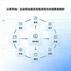 山南建站-从零开始：企业网站建设完整流程与关键要素解析