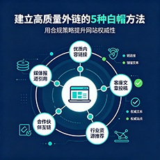 山南建站-建立高质量外链的5种白帽方法